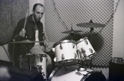 Max on drums