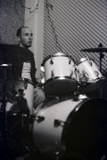 Max on drums