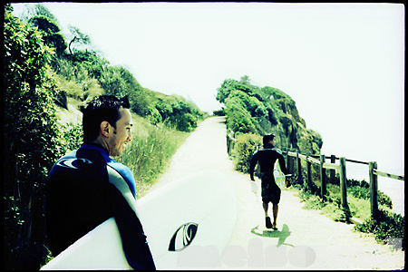 Walking up to the Car