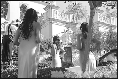 Brides Watch Theresa on the Stair Top