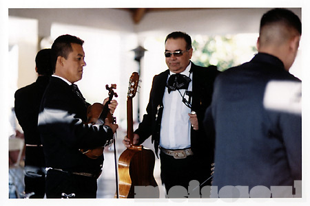 Mariachi Band Setting Up