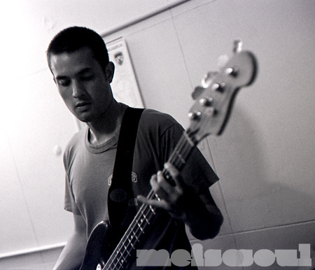 Matt on bass