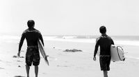 Dave and Phil Walking Off